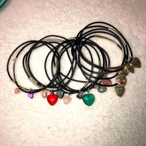 Bangle bracelets